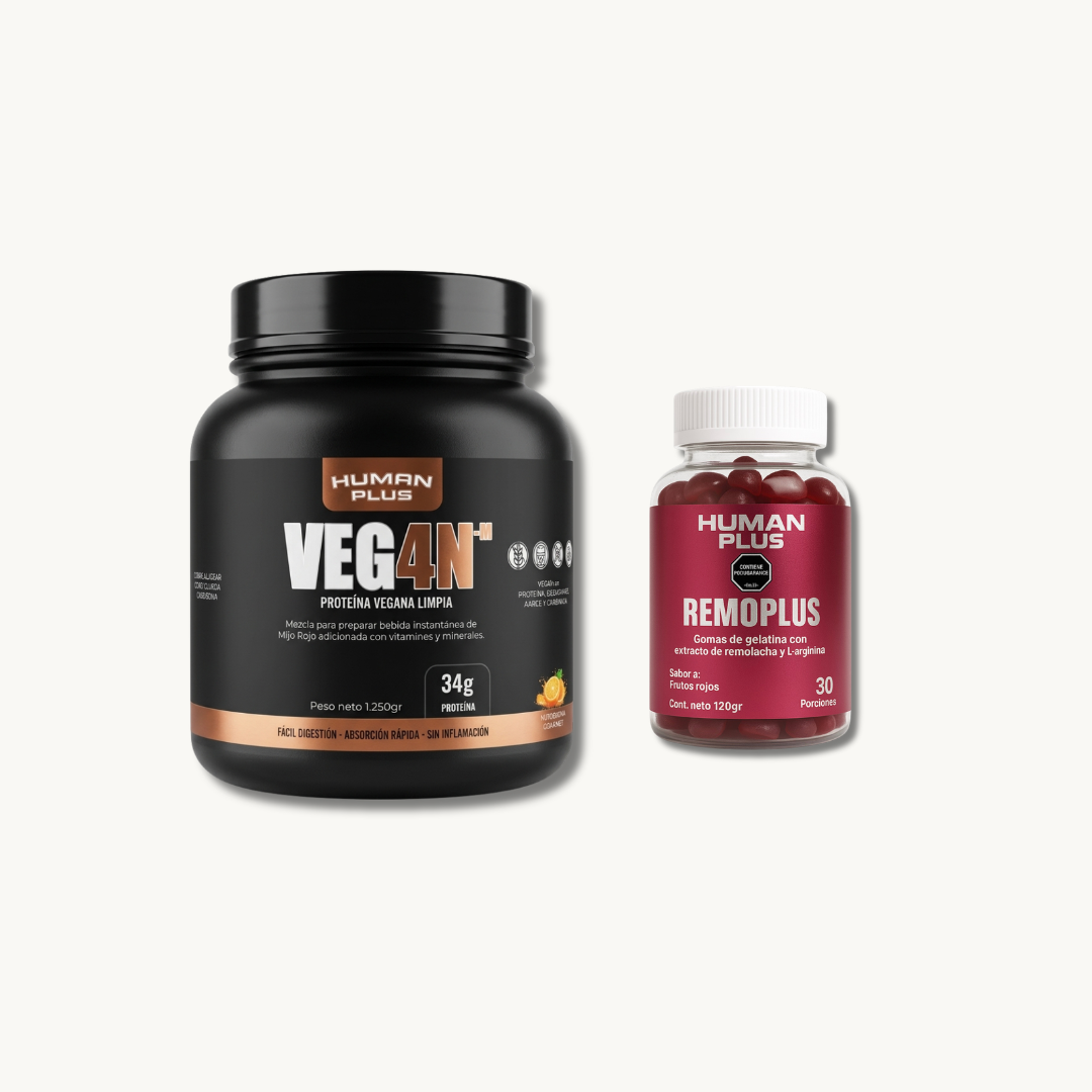 Combo proteína y gomas de remolacha