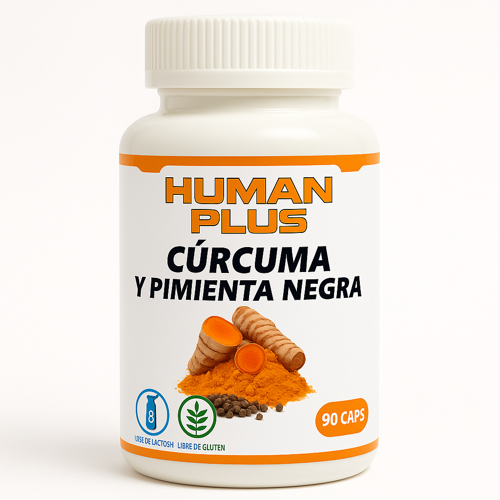 Cápsulas de cúrcuma y pimienta negra