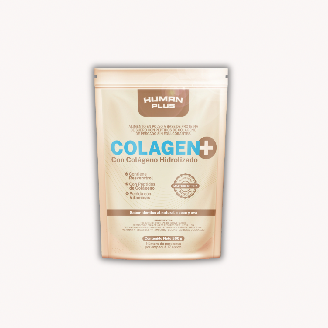 COLAGEN+ con Péptidos de Colágeno y 16 g de Proteína por Serv
